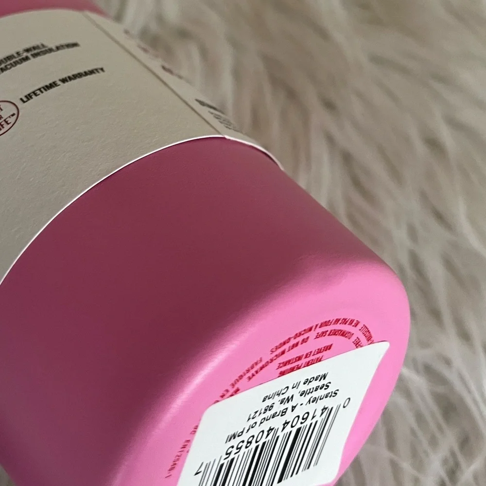{Stanley} Adventure Stainless Steel Stacking Pint 16 oz in Cotton Candy - NWT